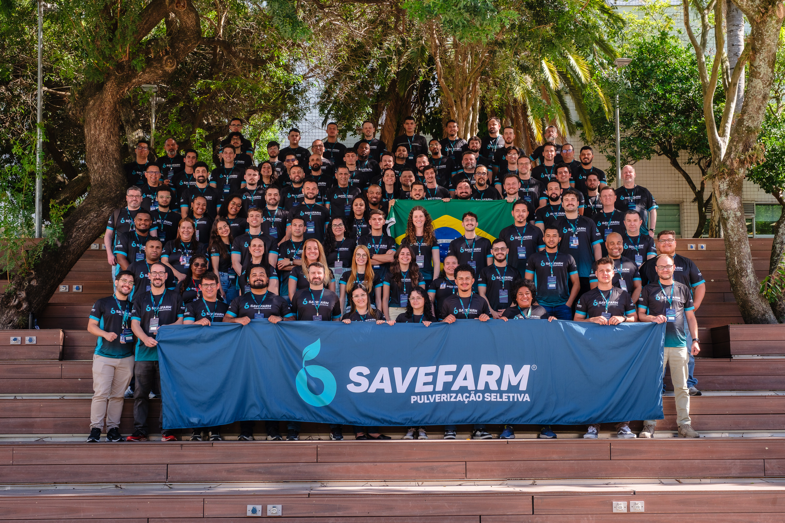Hoje, mais de 100 colaboradores impulsionam a Savefarm para o futuro.