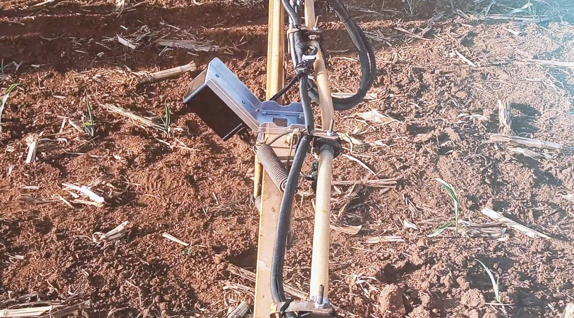 Primeiros testes em campo